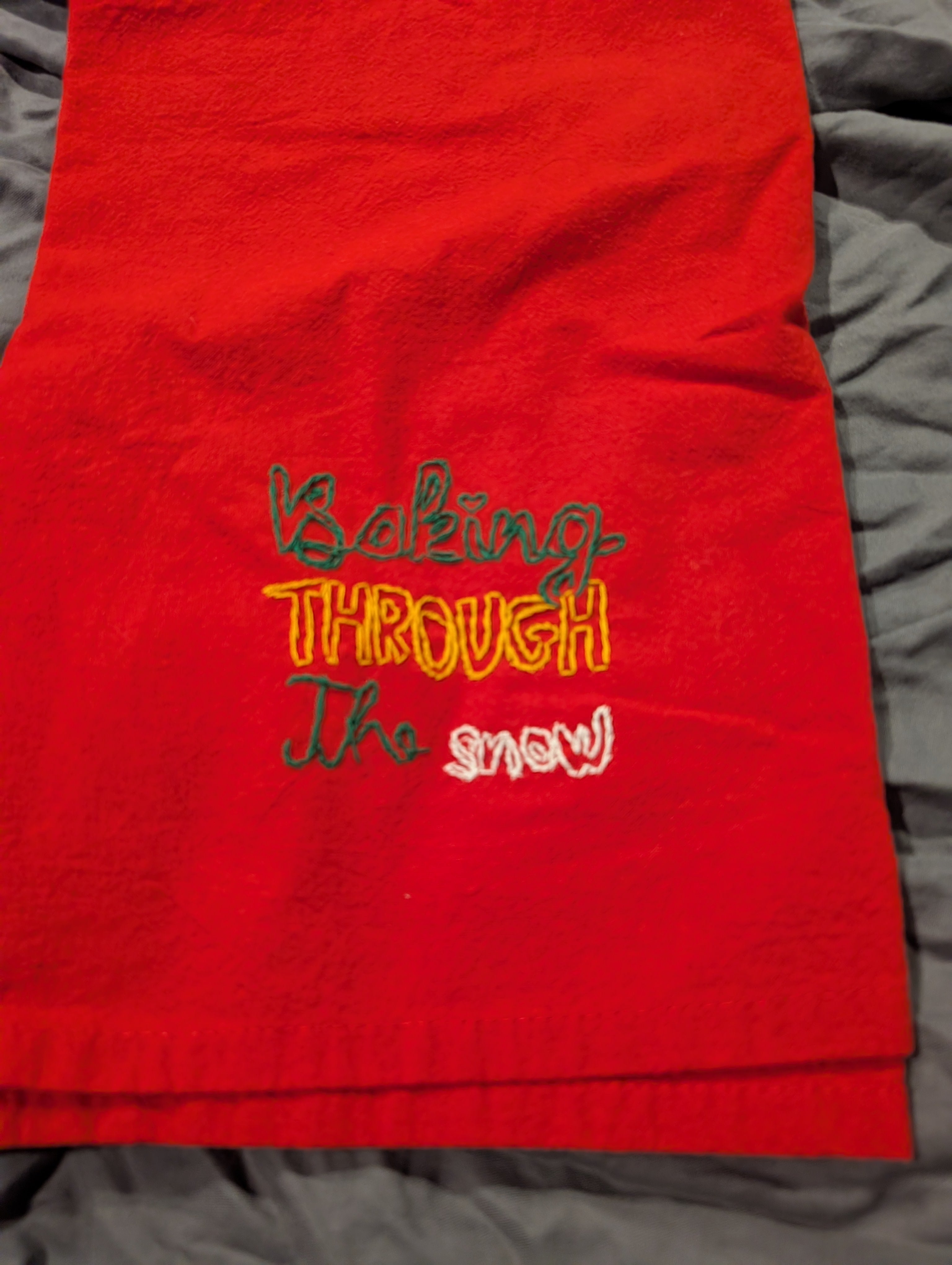 Baking Through the Snow